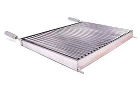 Grelha argentina de inox para churrasqueira-6
