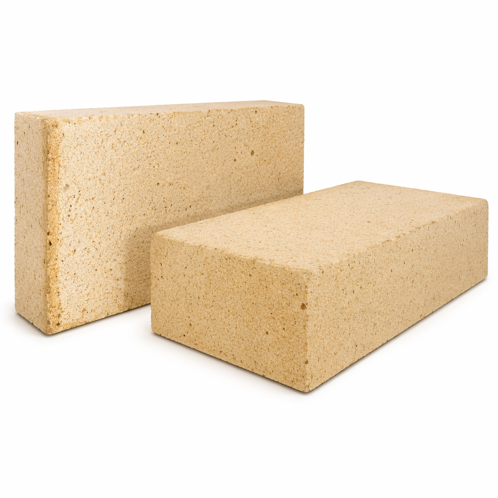 Tijolo Refratário 23 cm x 11 cm x 5 cm